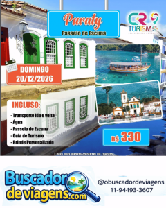 Paraty com Escuna 